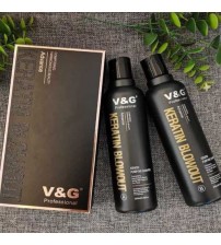 V and G Professional Advance Hair Keratin Blowout Kit